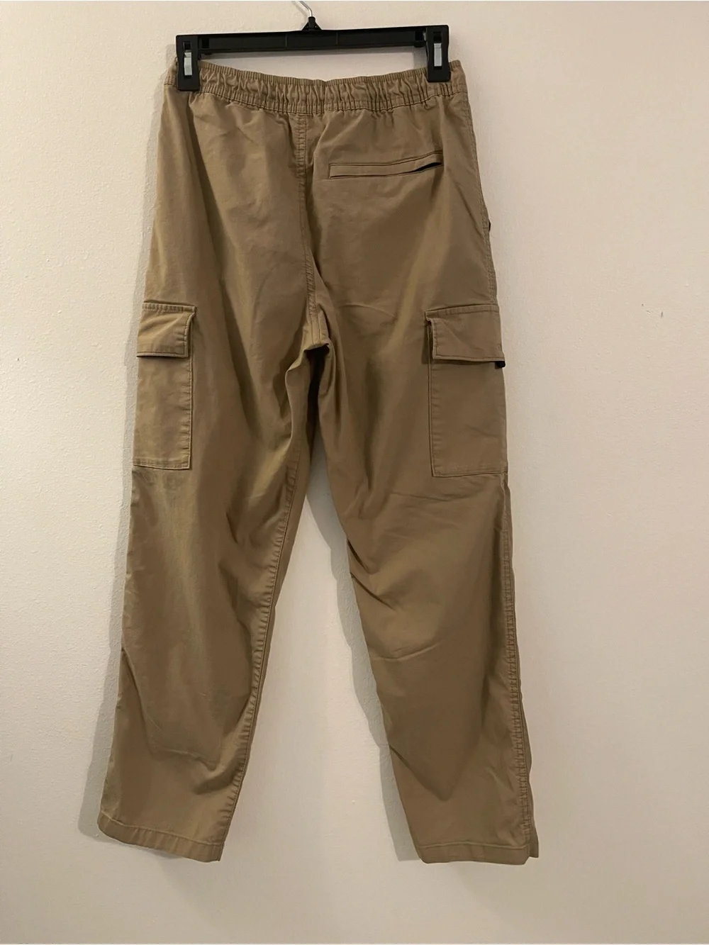 Old Juniors Khaki Cargo Drawstring Pants